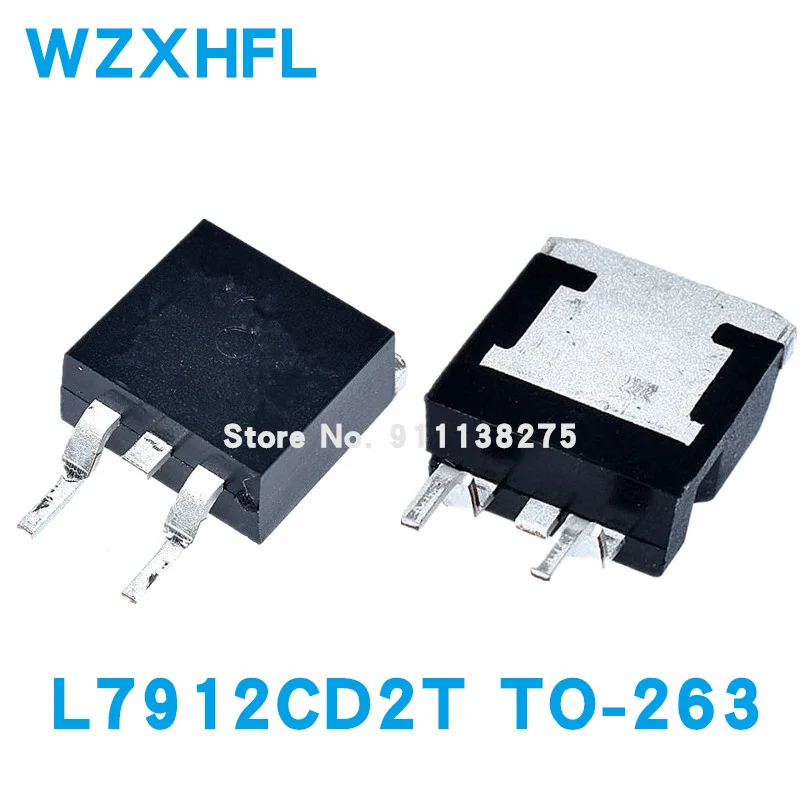 10PCS L7912CD2T TO-263 L7912C2T TO263 L7912AD2T D2PAK L7912 SMD new and original Three-terminal voltage regulator