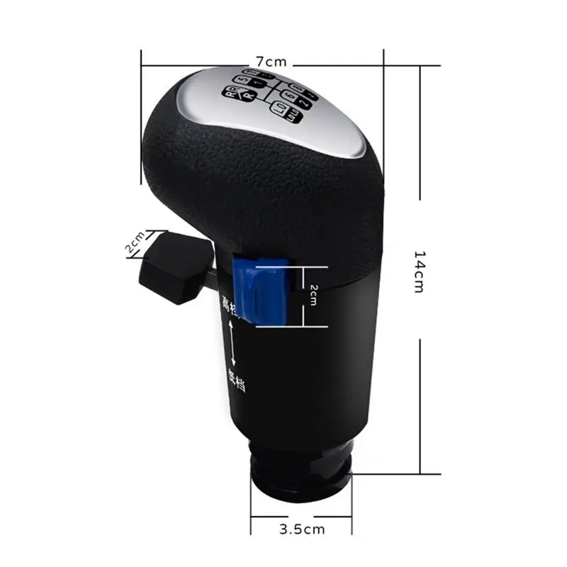 B92B PC USB High Low Gear Shifter for Logitech G29 G27 G25 G923, for Thrustmaster TH8A, Truck Games Simulator Shifter Knob