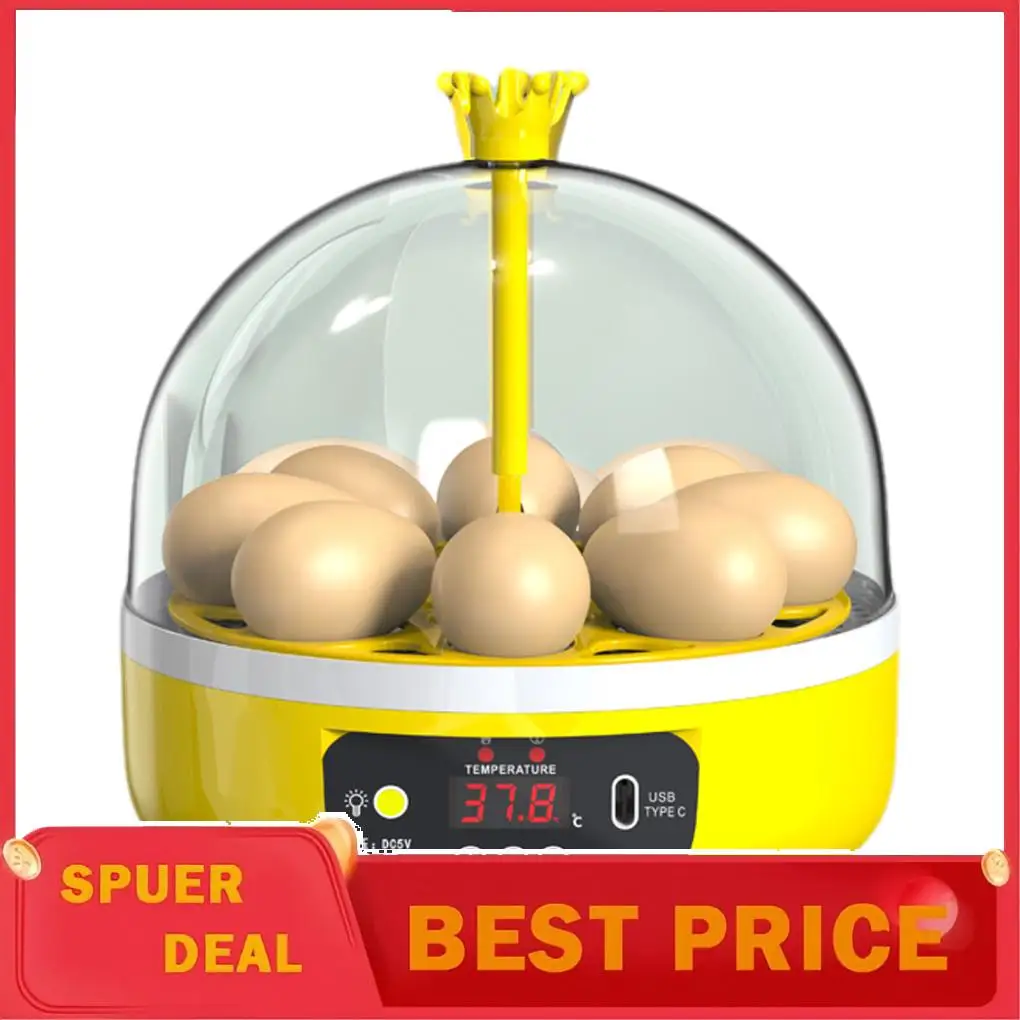 ABS Mini Intelligent Hatcher Transparent Lid For Real-time Hatching Observation Suitable