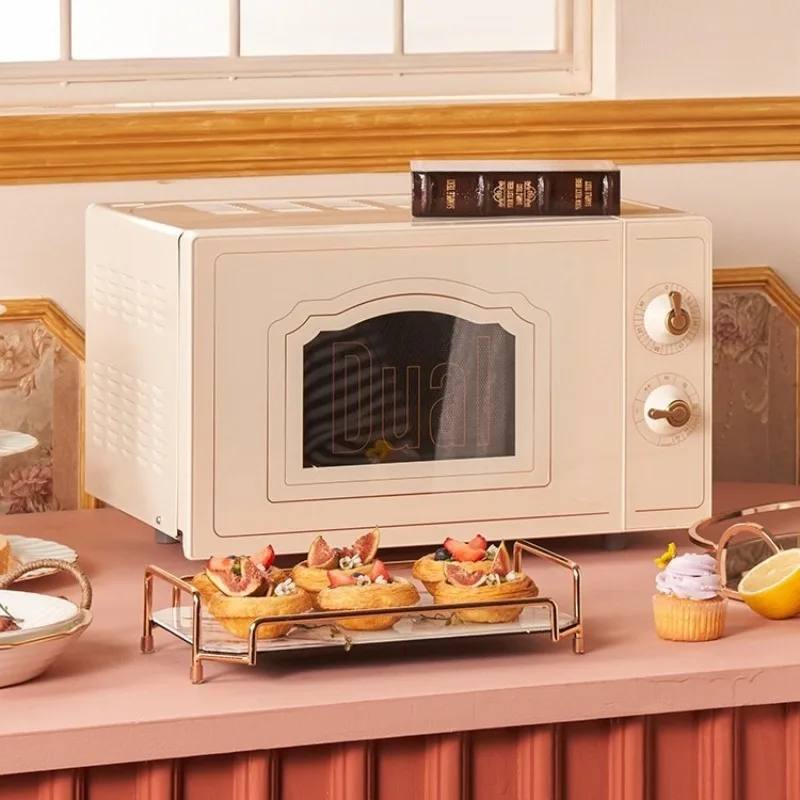 

Retro microwave oven steaming oven integrated household small mini