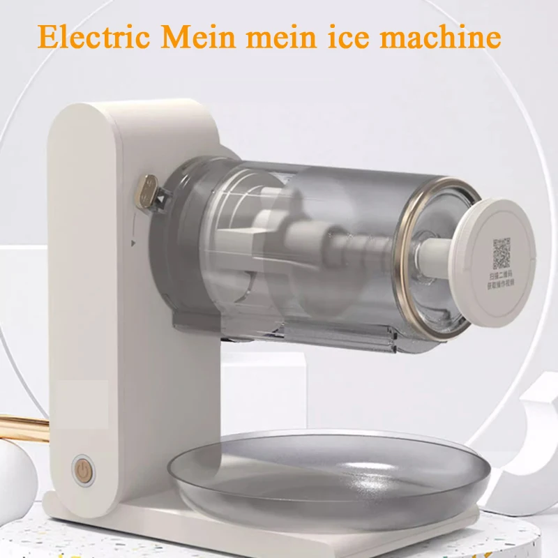 

Portable Electric Ice Shaved Machine Household Smoothie Ice Crusher with Ice Cube Tray