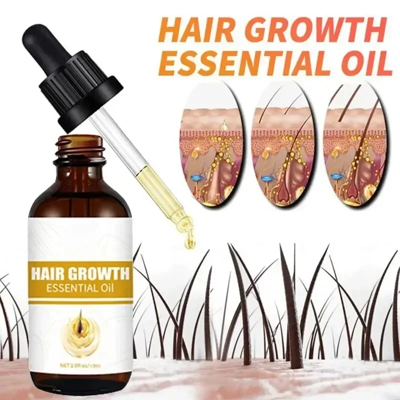 

Hair Growth Oil For Men Biotin Fast Treatment Baldness Serum