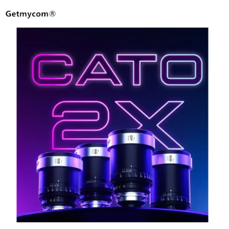 for Great joy BLAZAR Lens 40mm 55mm T2.0 85mm T2.8 125mm T4.0 Cato 2X Full Frame Anamorphic Lens PL/EF mount
