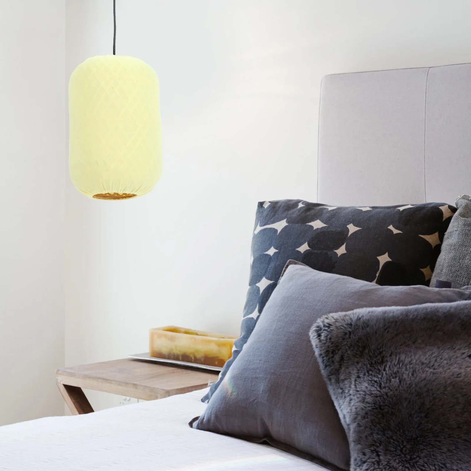 

Bamboo Woven Pendant Lamp Boho Hanging Light Fixture Artistry Design Home Decor Dining Room Lantern Light Fixture