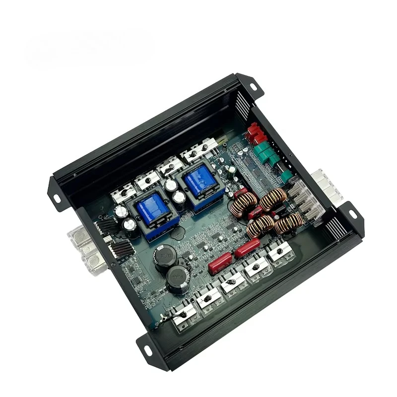 Full Range 4CH Brazilian Style Class d Car Amplifier with Rms 500W X4  Car Amplifier for Car Audio