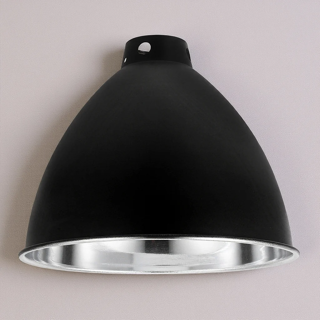 الزواحف الحرارة غطاء مصباح عاكس الحديد عاكس الضوء لصندوق الزواحف السحالي الثعابين السلاحف غطاء المصباح التدفئة عاكس الضوء ملحق