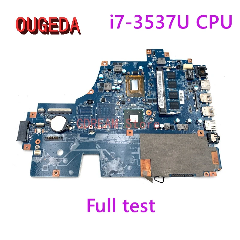 OUGEDA DA0GD6MB8E0 A1946145A For SONY SVF15A SVF15AC1CN laptop motherboard HM77 DDR3 i7-3537U onboard main board full tested