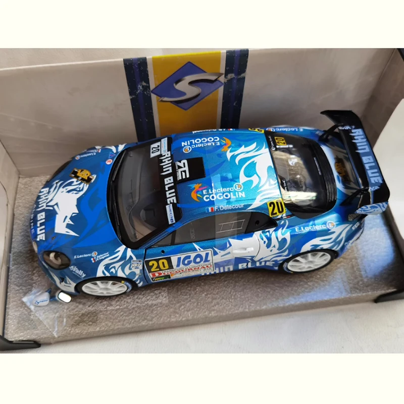

SOLIDO масштаб 1/18 ALPINE A110 # 20 2021, модель автомобиля из сплава, статическая коллекция, украшенные праздничные подарки, игрушки, сувенирный подарок