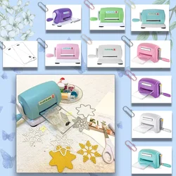 5 Colors DIY Metal Cutting Dies Machine for Embossing Scrapbooking Cutter Dies Cards Making Crafts Paper Cutter Die-Cut Machine