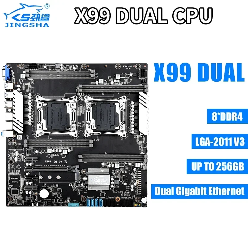 X99 Dual Motherboard Set with 2*E5 2699 V3 and 4*32GB=128GB DDR4 ECC REG 2133mhz RAM Support Intel LGA 2011-3 V3 /V4 CPU Kit view 4