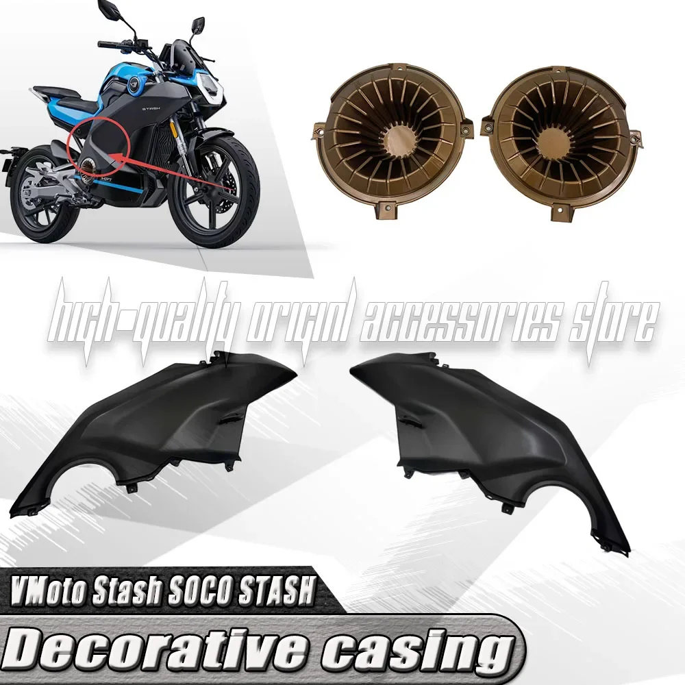 For Motorcycle VMoto Stash SOCO STASH LOGO Badge Sticker Original decorative casing Case Decorative Cover Protective Cover