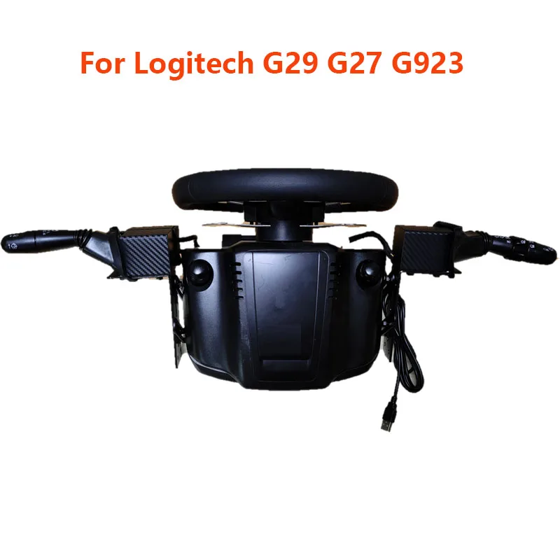 

Для Logitech G29 G27 G923 евро/американский грузовик-симулятор игры рулевое колесо ключ запуск сигнала поворота комплект для модернизации дворников