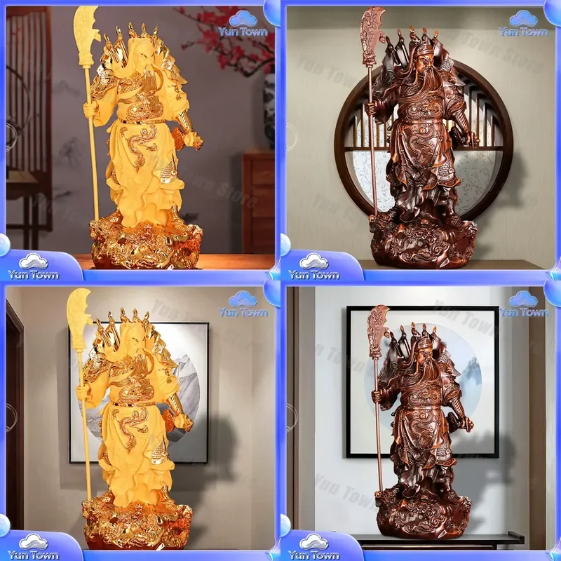 Buddha Statue Ornament for Wuguangong Large Home Decor for Town House Office New House Relocation Store Opening Feng Shui
