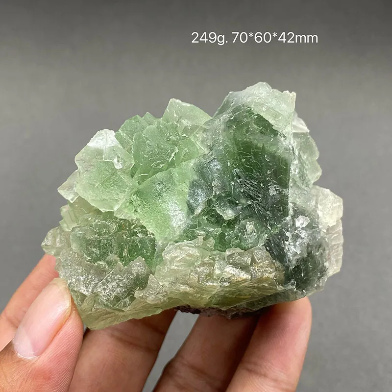 100% Natural  fluorite Mineral specimen cluster Stones a Healing crystal Home decorations