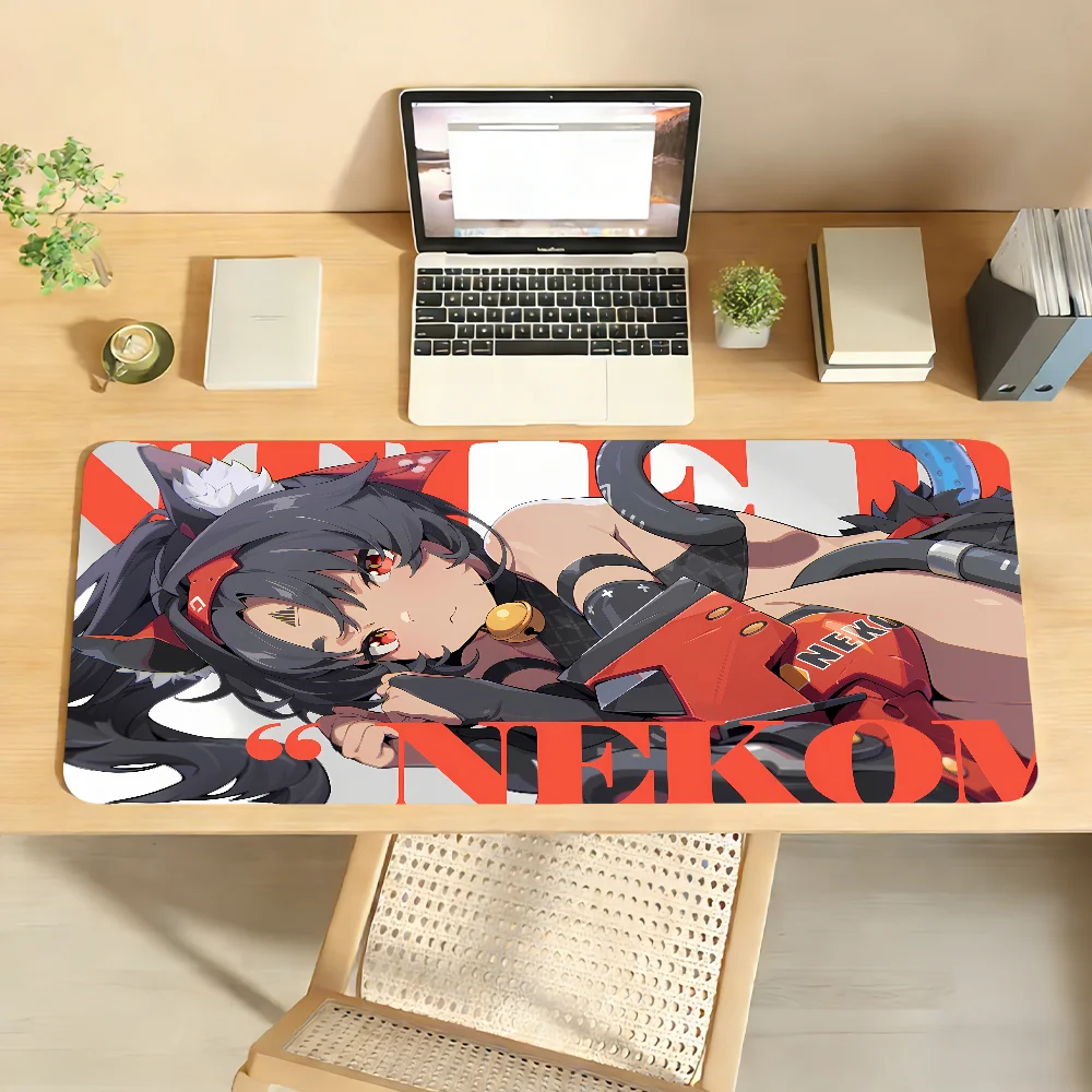 ZZZ Gaming Nekomiya Mana Mauspad, Computer-Laptop, Gummi, rutschfest, Mauspad, Gamer-Dekoration, Schreibtischunterlage