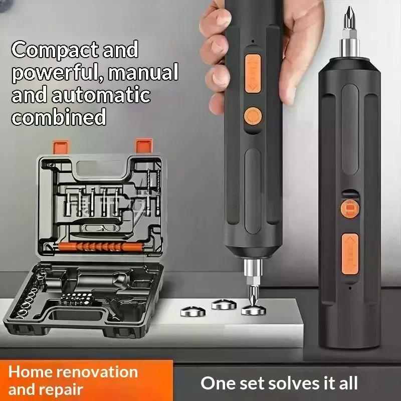 Electric Screwdriver Battery Rechargeable Cordless Screwdriver Powerful Impact Wireless Screwdriver Drill Electric Screw Driver