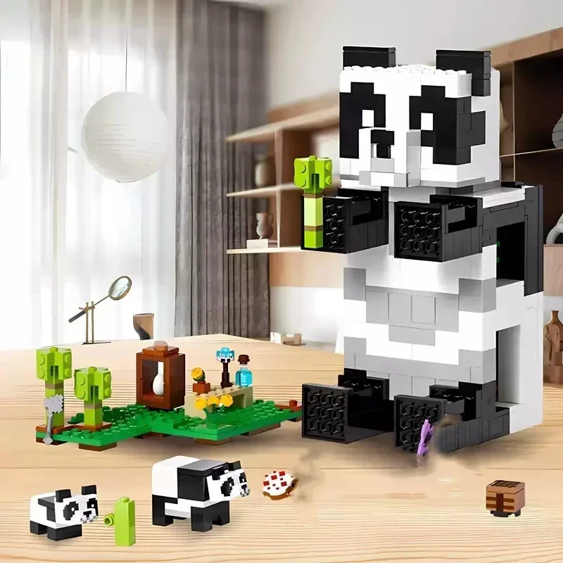 

My World Panda Paradise 21245 Building Blocks Bricks With figure Bricks Decoration Toy children's Puzzle Assembly for Kids Gifts