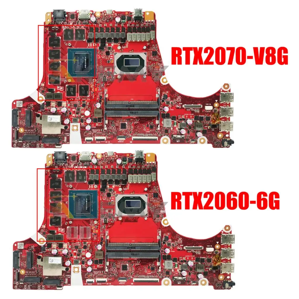 G532LWS Mainboard G532L G532LV G532LU G512LWS G512L G512LV G512LU G732LWS G732L G732LV G732LU G712LWS G712L Laptop Motherboard