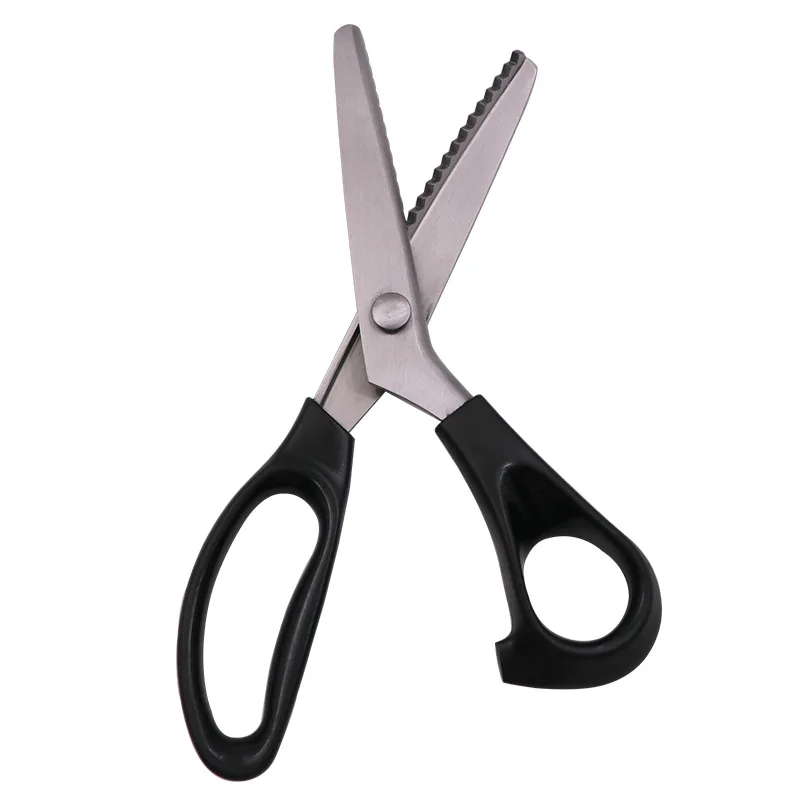 Tooth Cloth Scissors Triangular Dog Tooth Serrated Tailor Scissors, Handmade Lace Scissors, Arc Wave Scissors