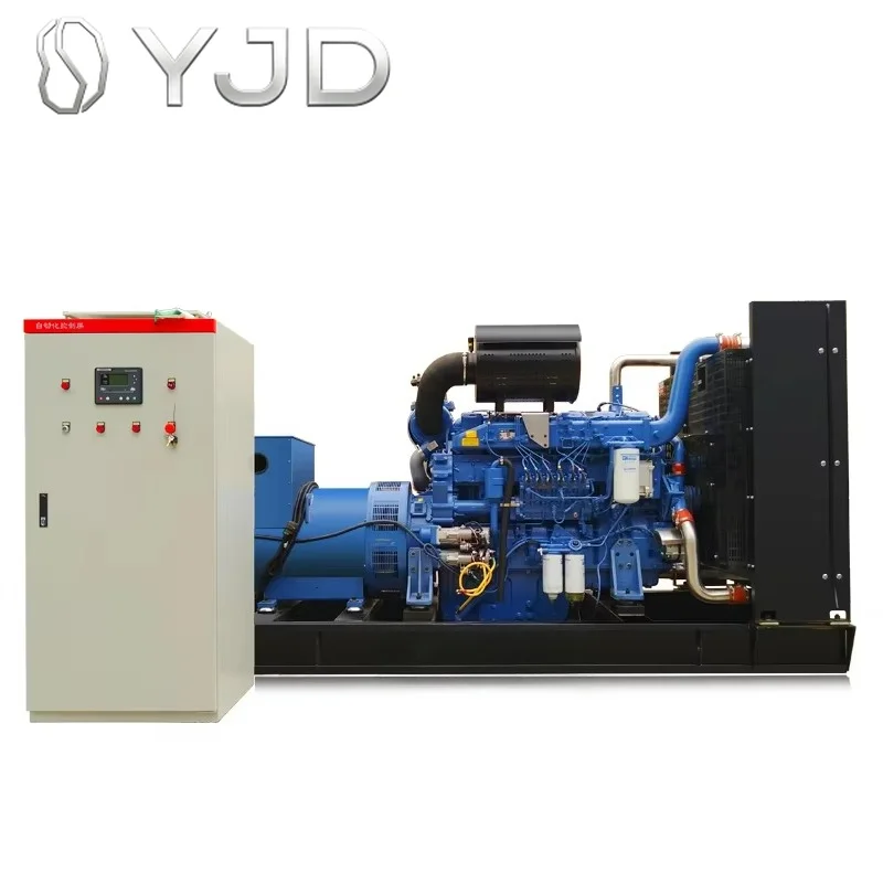 Yuchai High Power 2-1600KW Silent Diesel Generator Set Open Frame 1800 Rpm Speed Factory Specific Three Phase DC 220/380V