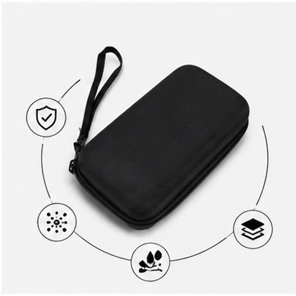 Forehead Thermometer Protective Case – Scratch-Resistant, Shockproof, Lightweight Portable Storage Bag