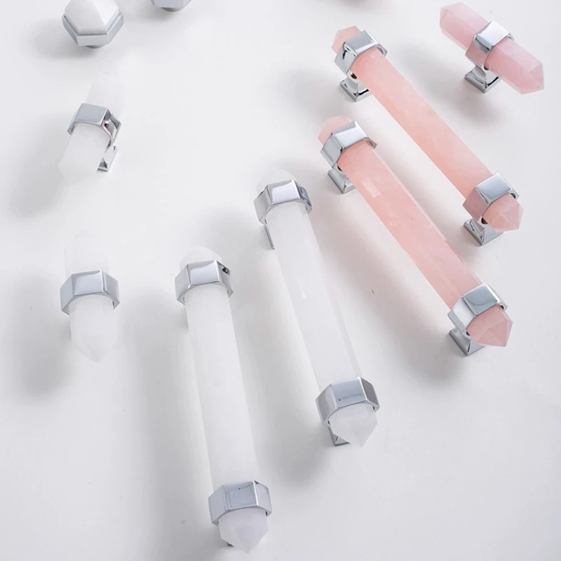 

Латунная ручка шкафа + роскошный натуральный кристалл и ручка, ручки комода, выдвижные ящики, ящики для спальни, гардеробная мебель