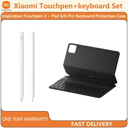 Original Xiaomi Stylus Pen 2 nd Pad 6 / 6 Pro Keyboard Case For Draw Writing Tablet 6 Series Magnetic Keyboard And Pen Set