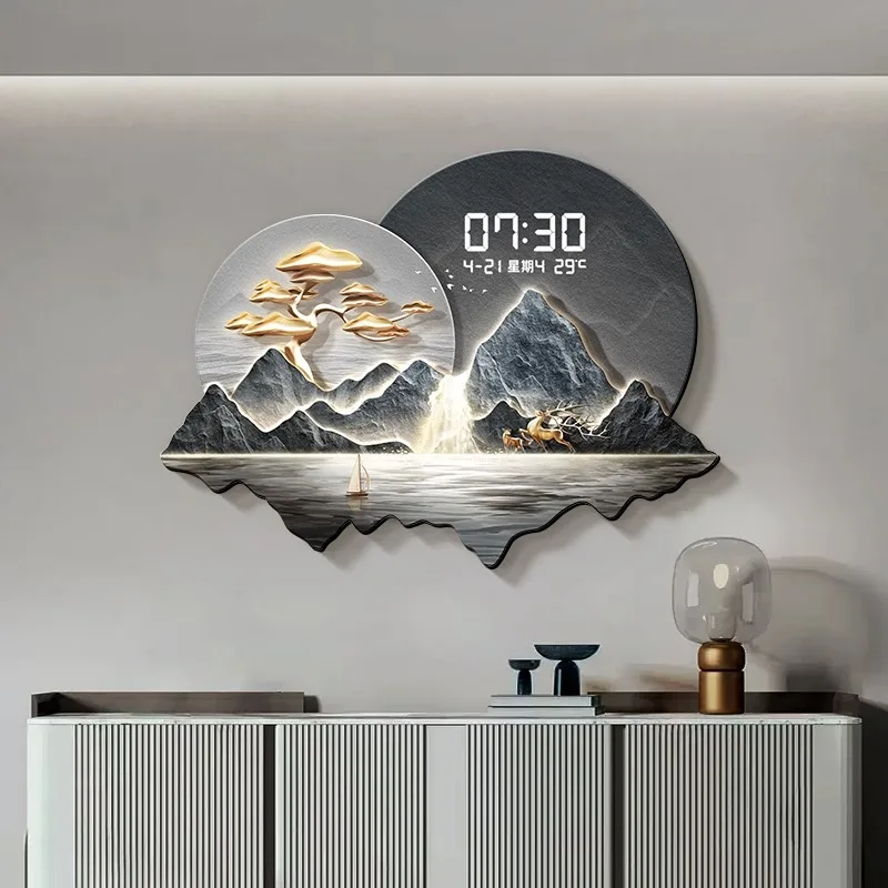 Modern Wall Clocks Living Room Minimalist Simple Nordic Wall Clocks Fashion Interior Orologio Da Parete Home Decor