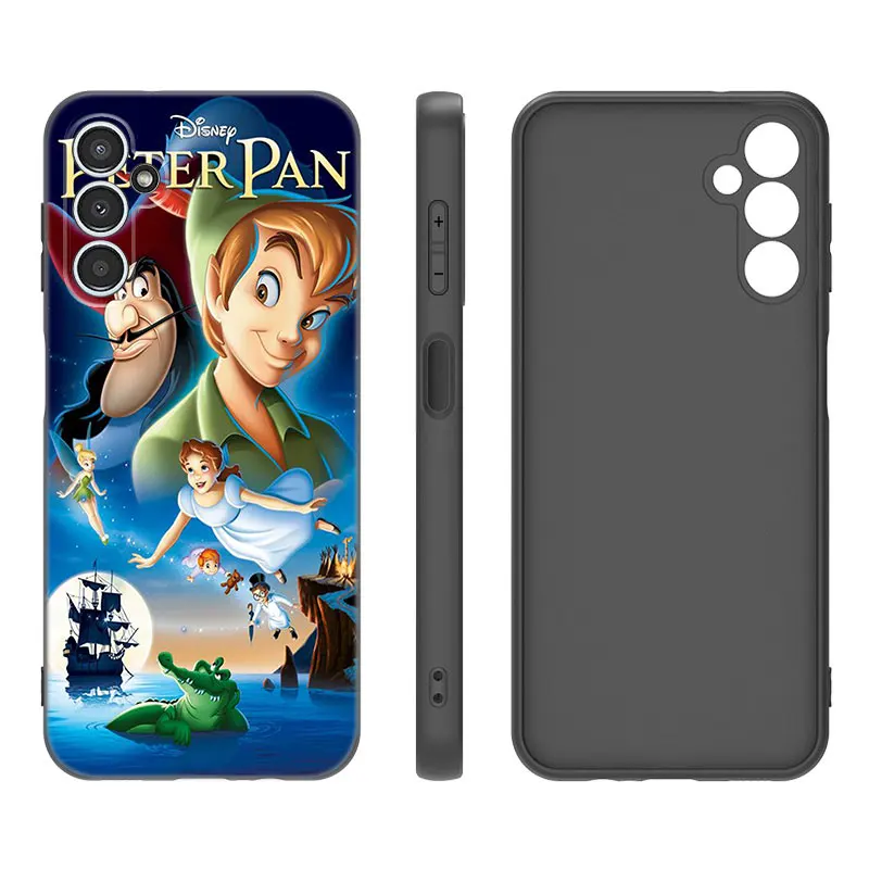 Peter Pan Tinker Bell Case For Samsung A13 A22 A24 A32 A23 A25 A34 A35 A52S A53 A54 A55 A73 5G A12 A14 A15 A31 A33 A50 A51 A72