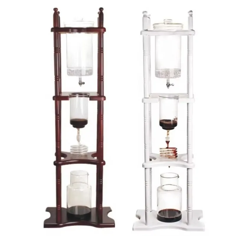 New Dutch Ice Coffee Makers Iced Drip Cold Brewer Dripper Coffee Brewer 25Cups Coffee Dripper