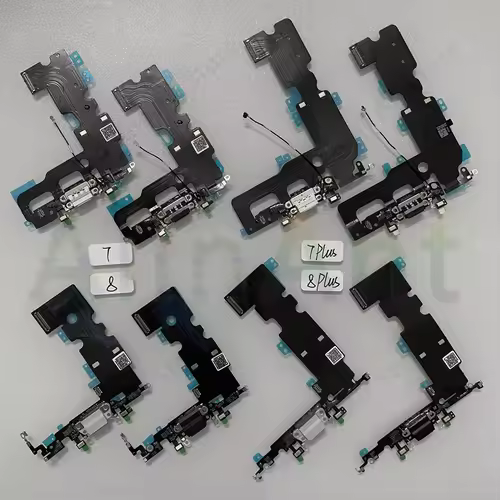 AiinAnt USB Port Charger Dock Connector Mic Charging Flex Cable For iPhone 7 8 Plus Xs Max X XR Dock Charging Flex - Image 5