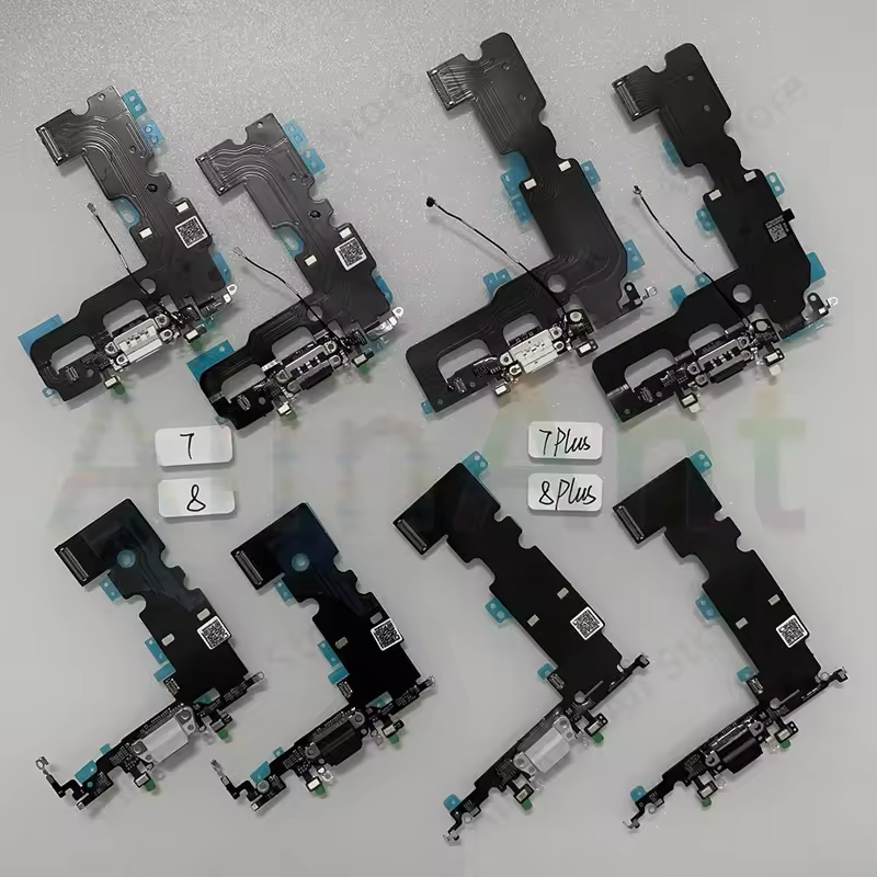 AiinAnt USB Port Charger Dock Connector Mic Charging Flex Cable For iPhone 7 8 Plus Xs Max X XR Dock Charging Flex - Image 5