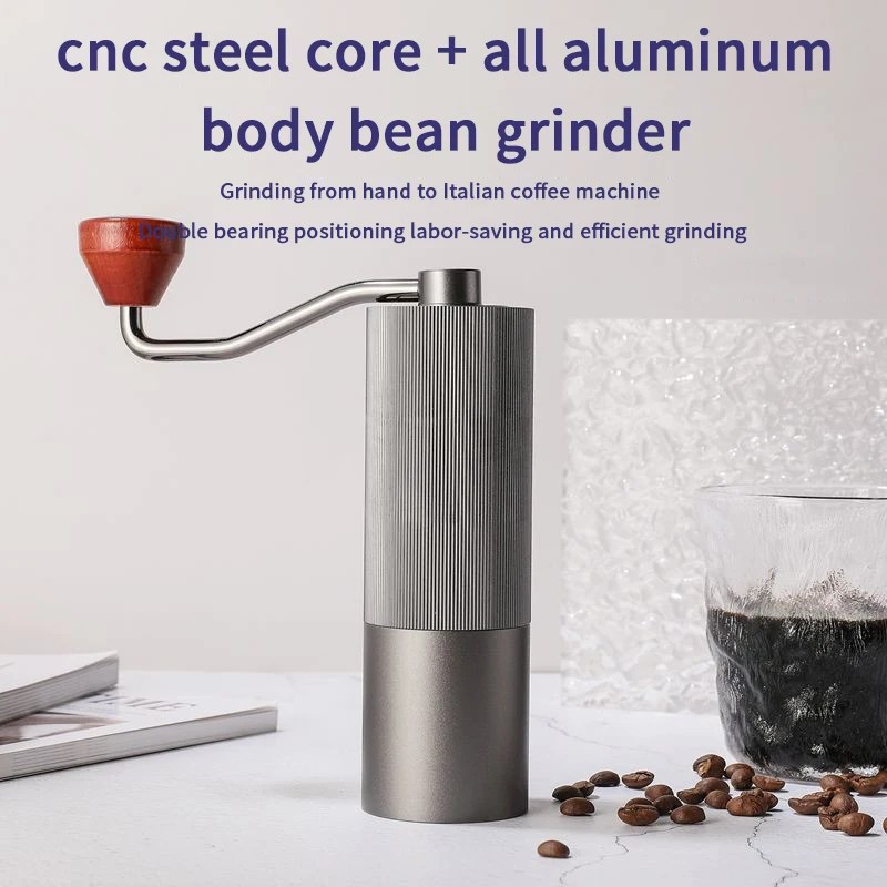 

Chestnut C3 Manual Coffee Grinder Stainless Steel Burr Coffee Grinder Mini Coffee Milling Tools