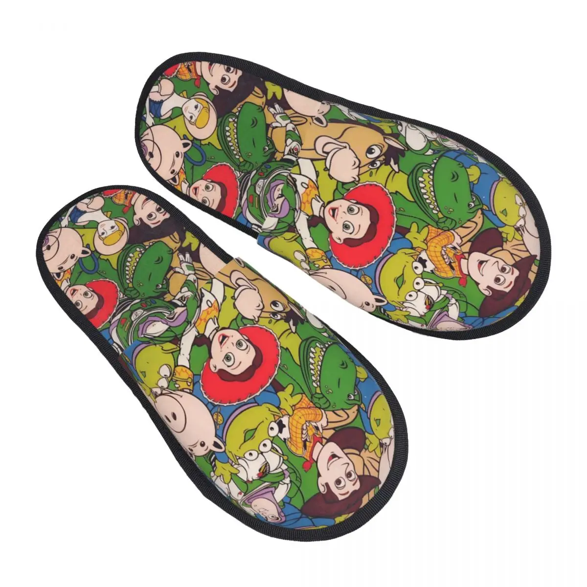 

Домашние тапочки «История игрушек», женские уютные тапочки из пены с эффектом памяти, анимированные тапочки без шнуровки для спальни, обувь для спальни