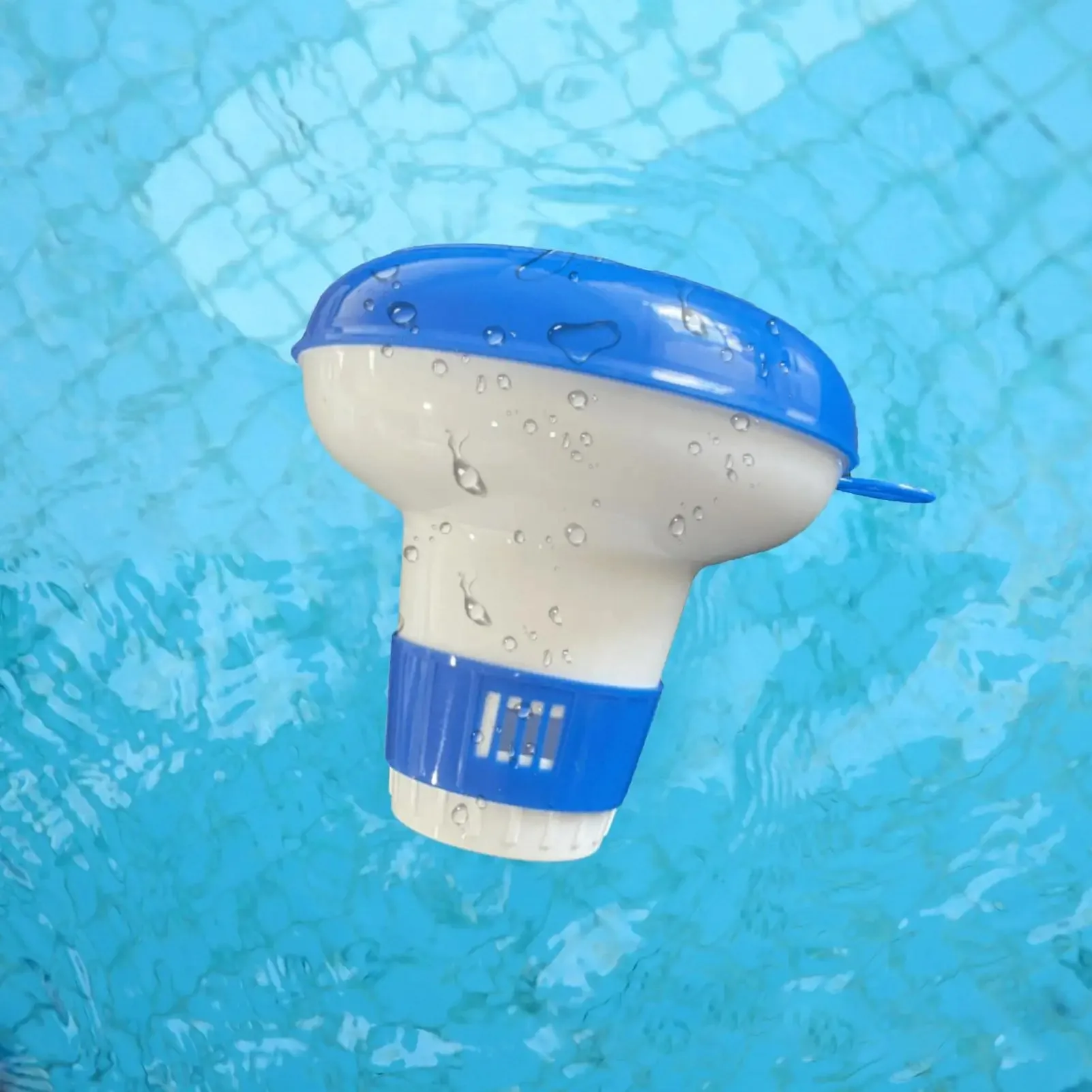 Dispensador flotante para piscinas - Esterilizador automático para tabletas de cloro, flotador químico