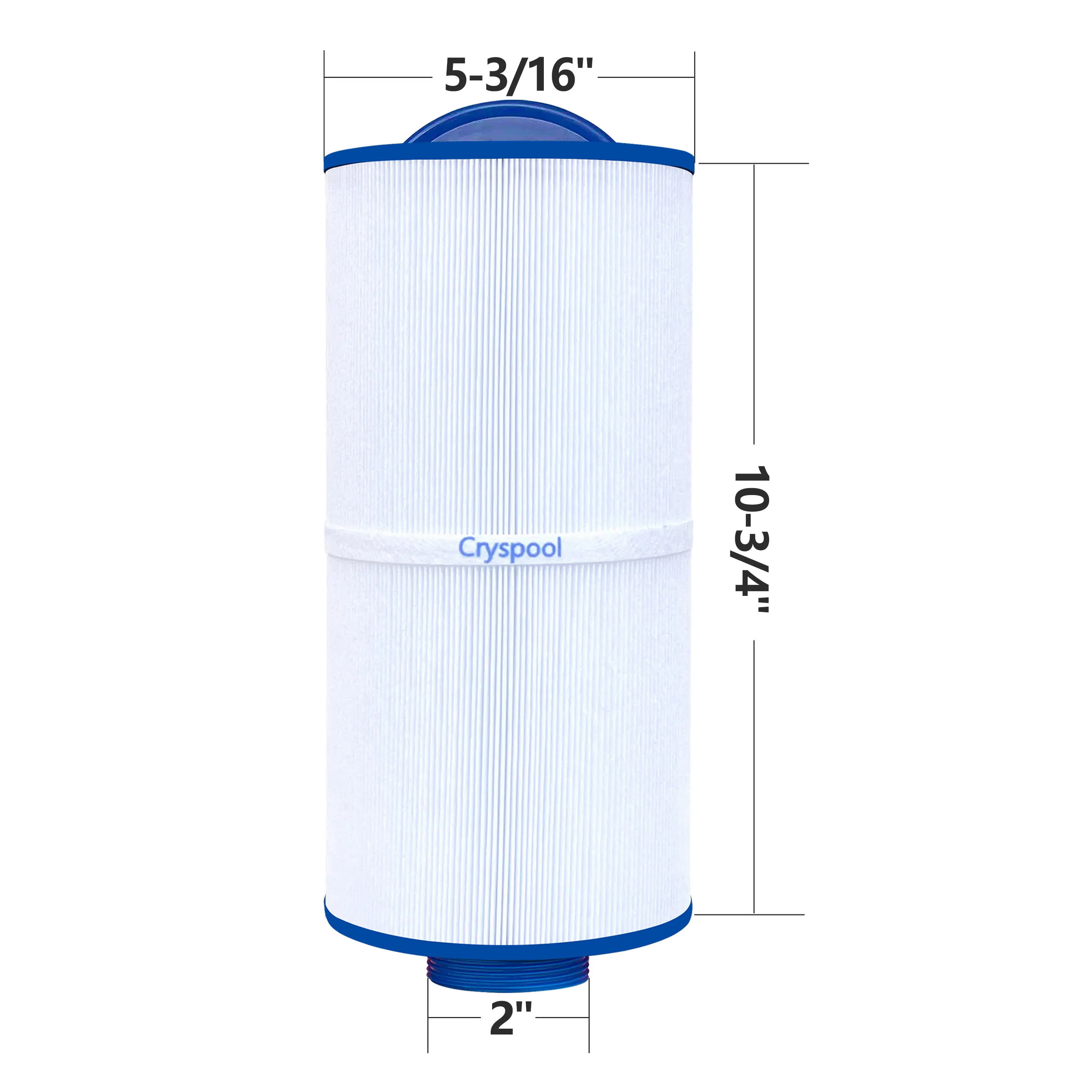 Imagem -03 - Cryspool Mpt-filtro Spa Rosca Compatível com Tuff Filtro Spa Del Sol Spas Sundance Spas 65407225ch402 Fc28112 Pacote