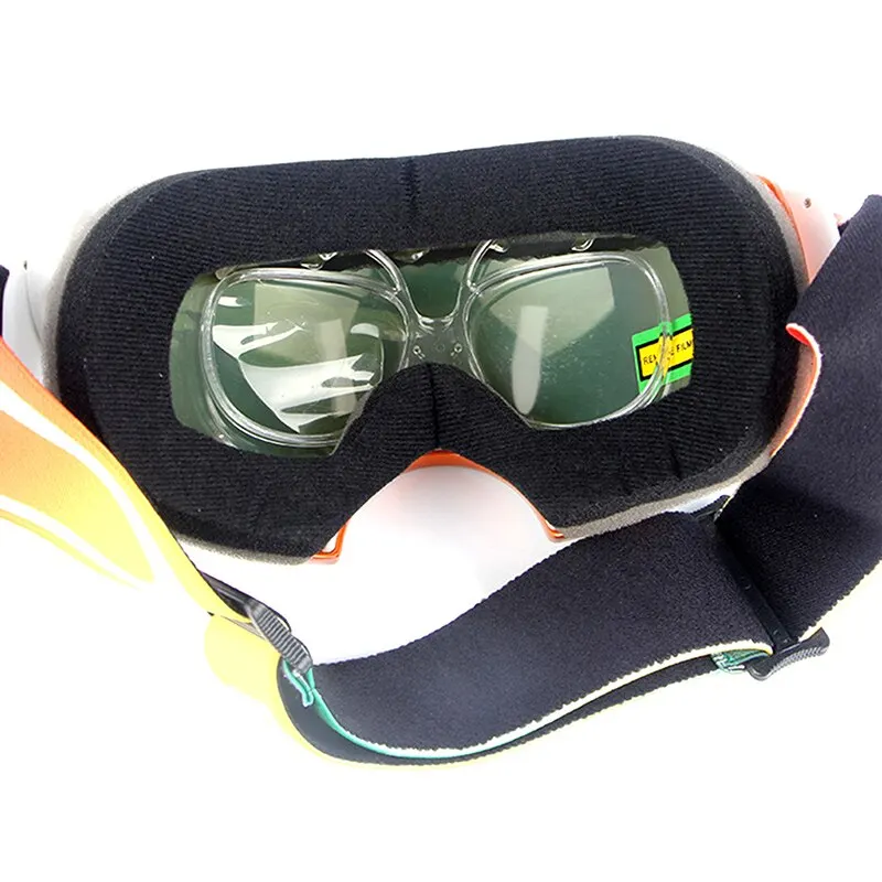 Prescription Ski Goggles Rx Insert Optical Adaptor Flexible Prescription Skiing Lens Frame Bendable Motorcycle Goggles