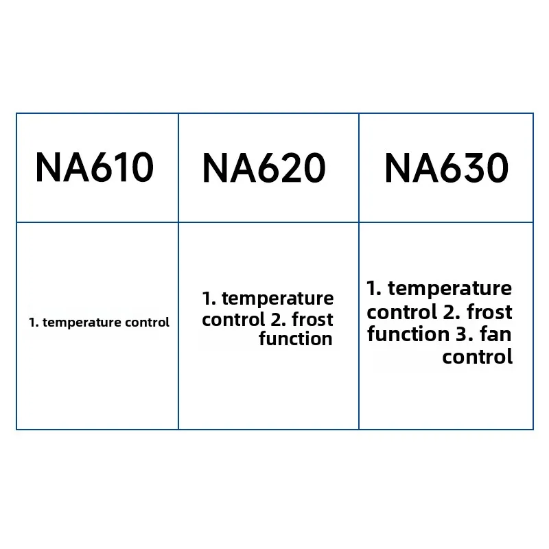 Cold Storage Temperature Controller,NA620 NA610 N630 Temperature Sensor, Temperature Control Meter, Thermostat