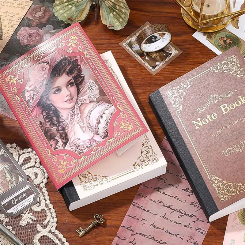 

140PCS Vintage Scrapbooking Kit - Aesthetic Classical Art Supplies For Journals, DIY Crafts, Bullet-Journals