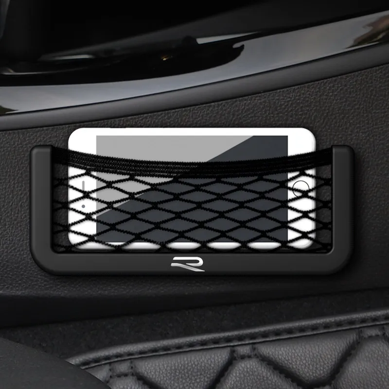 Valve Caps FKNT-W24 for VW Volkswagen Golf 8 MK8 Accessories Car Storage Net Bag Phone Holder Pocket Organizer New R logo
