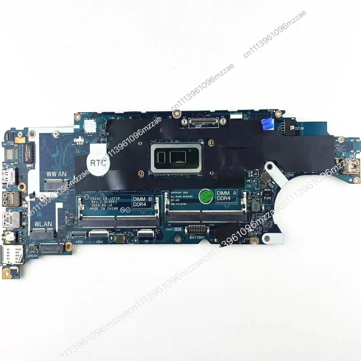 

CN-02FGH4 LA-J371P Latitude 5410 Notebook Main Board