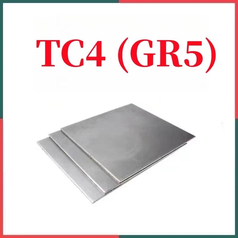 Titanium Sheet Plate TC4 (GR5) Alloy TI-6AL-4V Titanium Alloy Thickness 1-100mm for Industrial Use