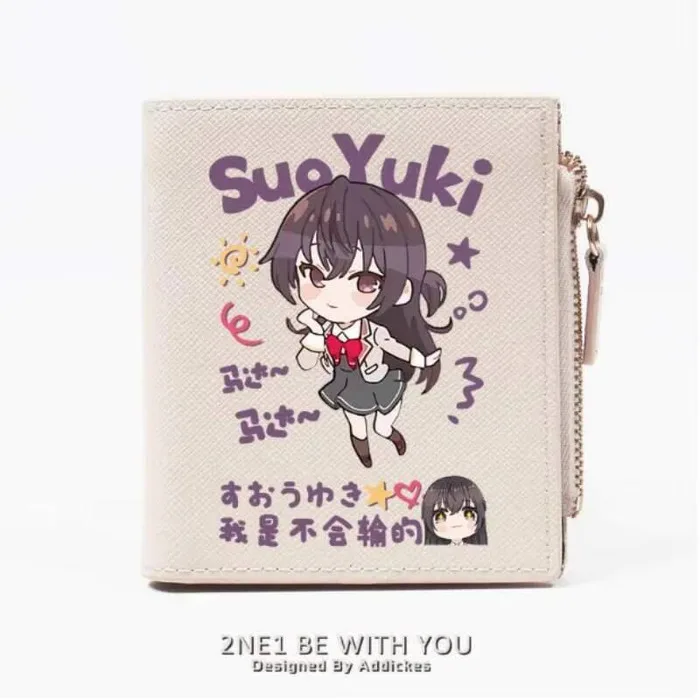 

Anime Alya Sometimes Hides Her Feelings In Russian Fashion Wallet PU Purse Card Coin Zipper Money Bag Cosplay Gift B1780 Anime