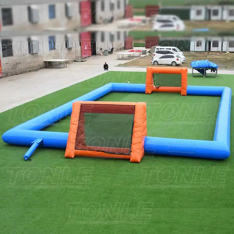 Custom Cheap Inflatable Football Field Competitive Competition for Adultpromote sales