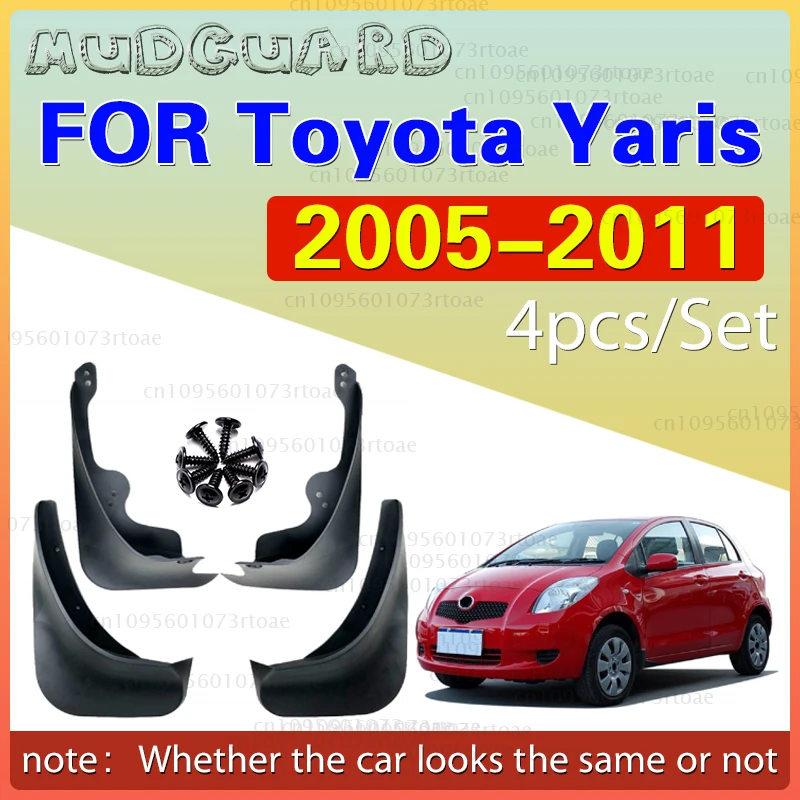 

For Toyota Yaris 2005 - 2011 2006 2007 2008 2009 2010 Fender Mudguard Mud Flaps Guard Splash Flap Mudguards