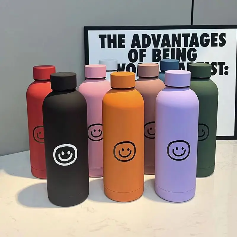 Customized Stainless Steel Water Bottle with Lid Insulated Thermos for Wedding Gift Personalized Engraved Back to School Thermal