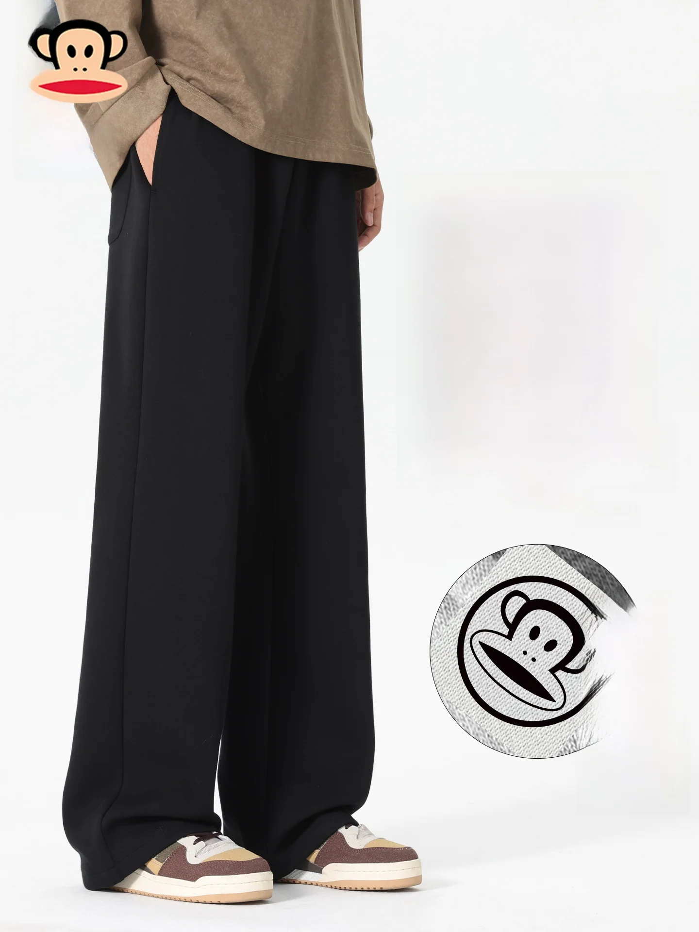 

Мужские повседневные брюки Spring American Style: расклешенные, прямые, спортивные, для повседневной носки