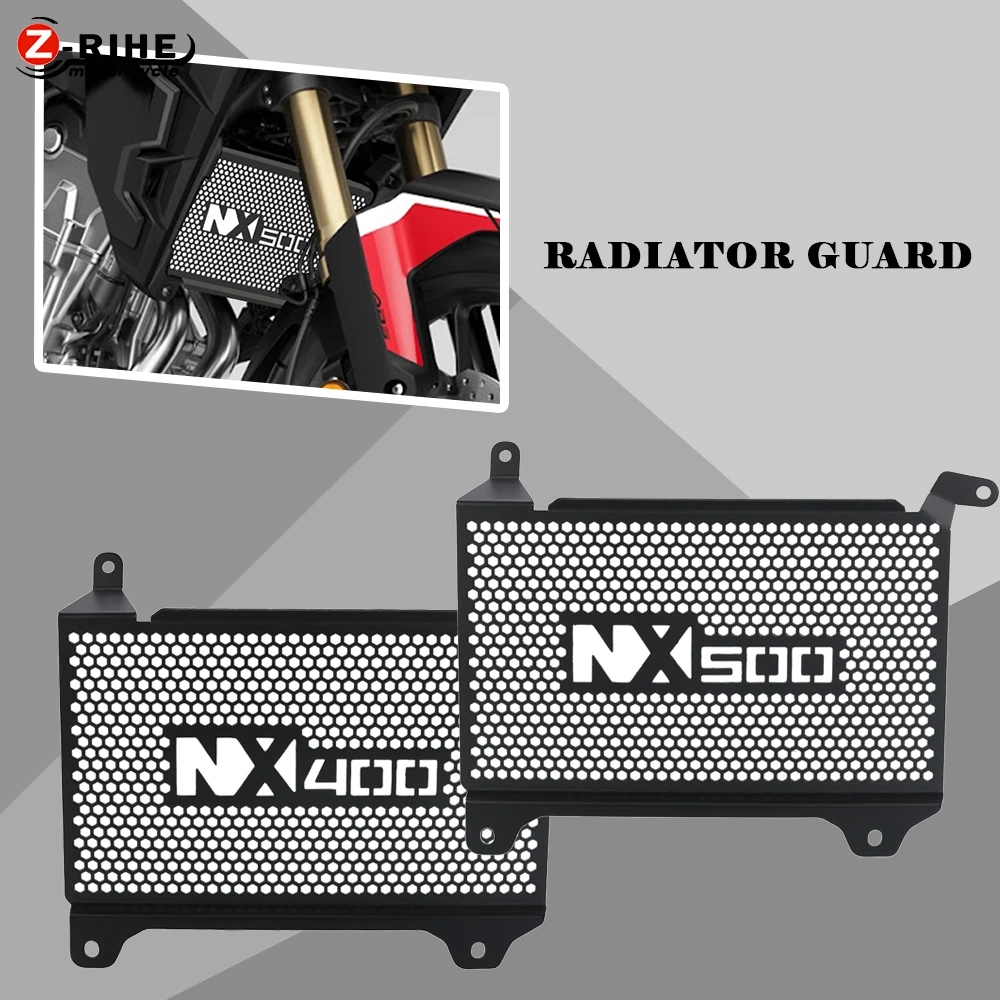 

For Honda NX400 NX500 Motorcycle Accessories Radiator Guard Cover Oil Cooler Grille Protector For NX 400 NX 500 2023 2024 2025