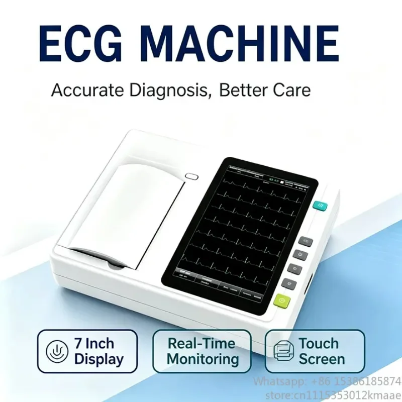 Vequyn 7-Inch Touch Screen CE-Certified Handheld Machine for Veterinary Heart Monitoring