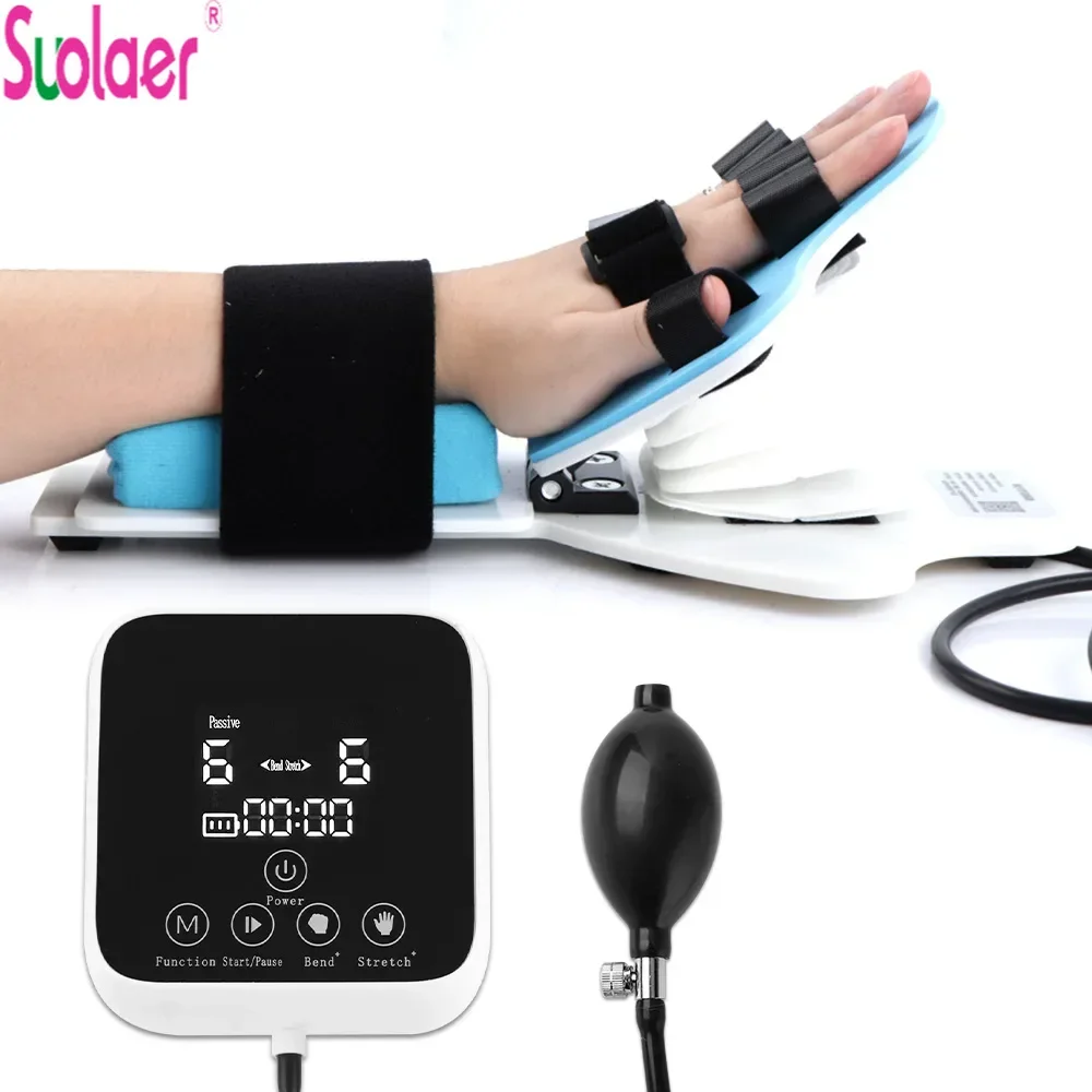 LCD Display Wrist Joint Rehabilitation Physiotherapy Trainer Hand Function Workout Recovery Devices Cerebral Infarction Training